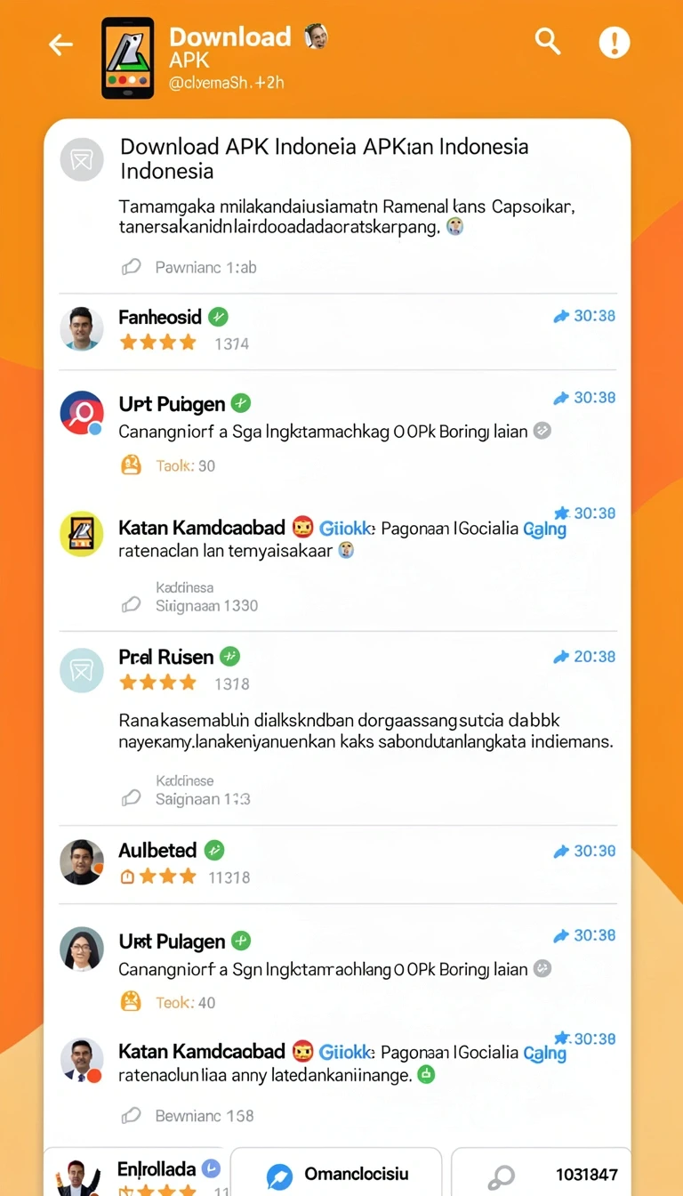 Tampilan awal katalog dengan berbagai aplikasi yang tersusun rapi.